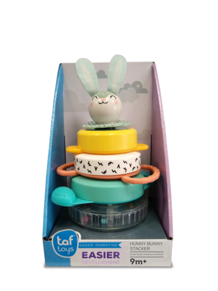 Розвиваюча пірамідка Taf Toys Полярне сяйво Кролик (12445) - Pampik - 8