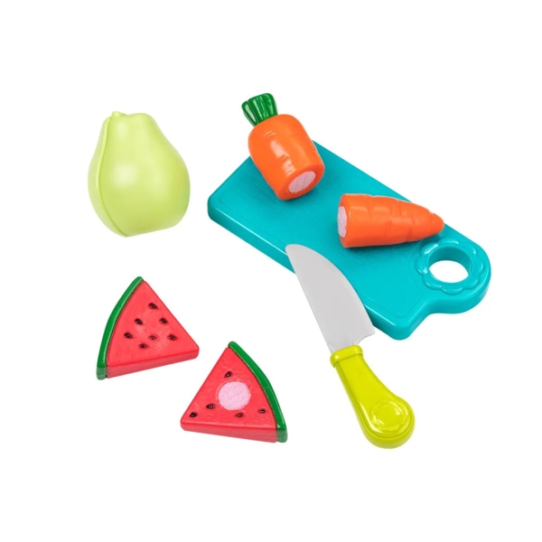 Ігровий набір Battat Lite Овочі-фрукти, на липучках, 37 шт. (BT4743Z) - Pampik - 3