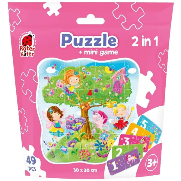 Пазли Vladi Toys 2 в 1 Феї з міні-грою, 49 елементів (RK1140-02) - Pampik