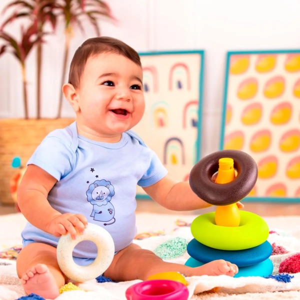 Пірамідка Battat Морські камінці (BX1372Z) - Pampik - 6