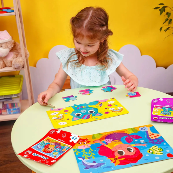 Пазлы Vladi Toys Roter Kafer Котик, 24 элемента (RK1130-06) - Pampik - 6