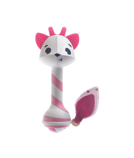 Іграшка-брязкальце Tiny Love Оленя Флоренс, білий з рожевим (1178000458) - Pampik