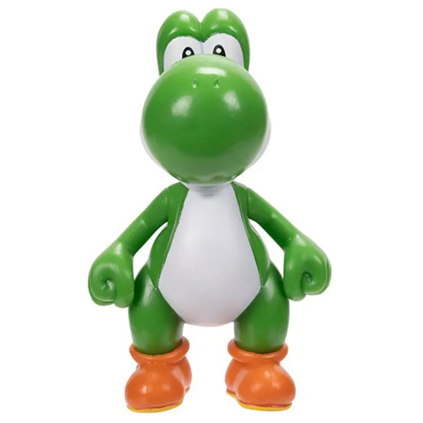 Игровая фигурка Super Mario Зеленый Йоши, с артикуляцией, 6 см (61228-RF1-GEN) - Pampik