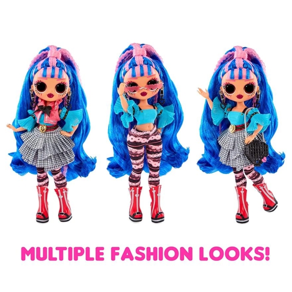 Лялька L.O.L. Surprise O.M.G. Queens Призма, з аксесуарами (579915) - Pampik - 3