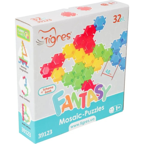 Мозаика Tigres Фантазия, 32 элемента (39123) - Pampik