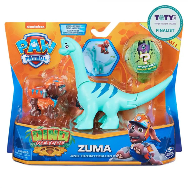 Колекційна фігурка Spin Master Paw Patrol Дино-місія Зуму з динозавром (SM17706/1677) - Pampik - 5