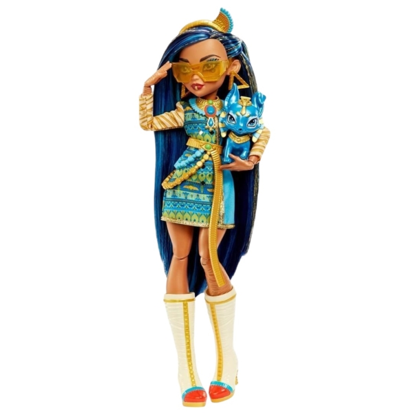 Кукла Mattel Monster High Posable Fashion Doll Клео Де Нил, 26 см (HHK54) - Pampik