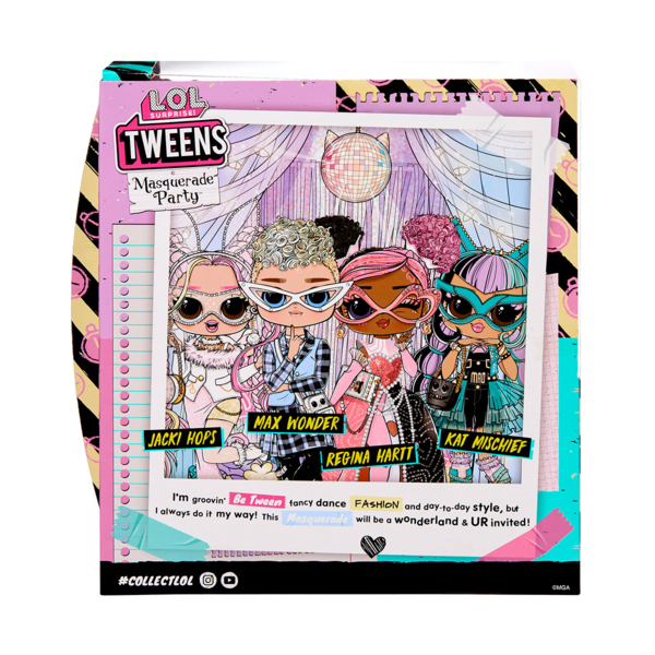 Игровой набор с куклой L.O.L. Surprise Tweens Masquerade Party Джекки Хопс, с аксессуарами (584100) - Pampik - 8