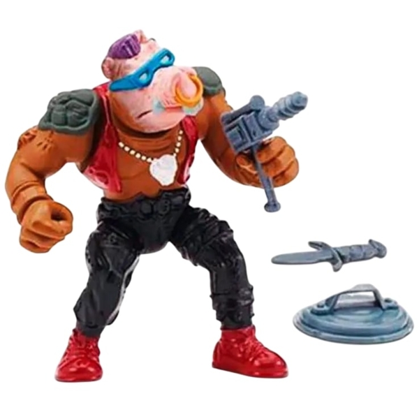 Игровая фигурка TMNT 1988 Style серии Черепашки-ниндзя Бибоп, 12 см (90909) - Pampik