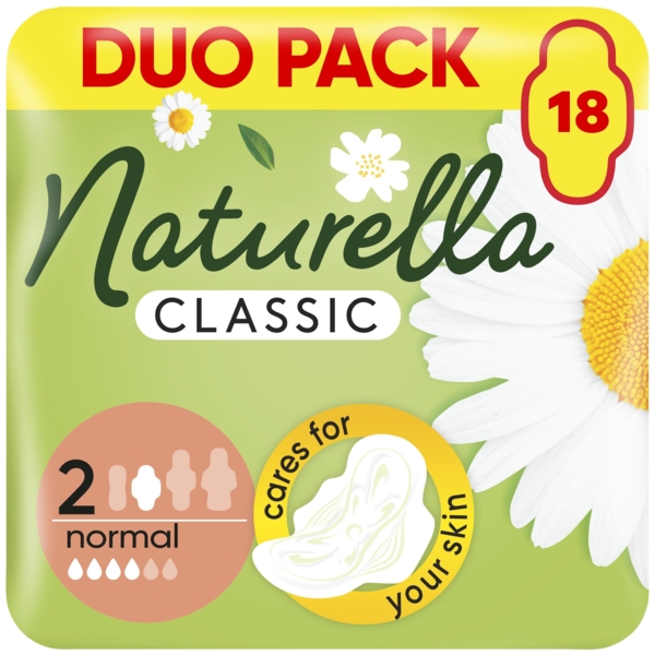 Гігієнічні прокладки Naturella Classic Normal, 18 шт. - Pampik