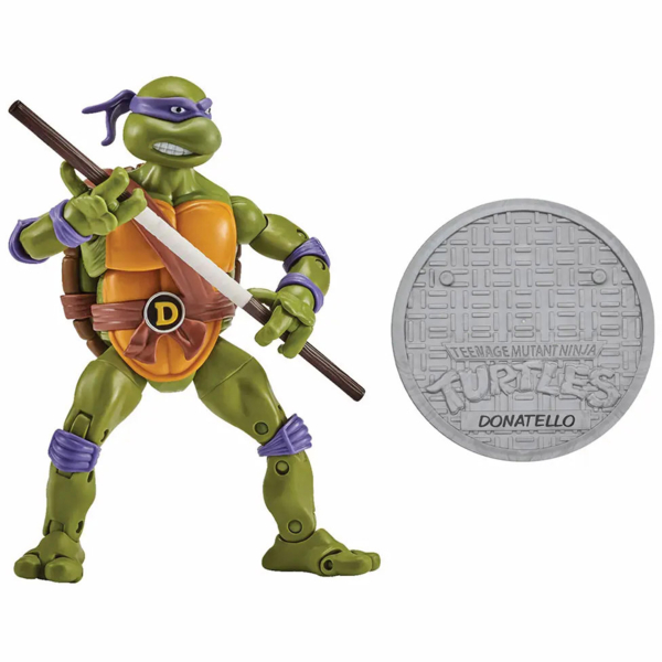 Набір фігурок TMNT Черепашки-ніндзя класичні Донателло проти Шредера, 15 см (81279) - Pampik - 2