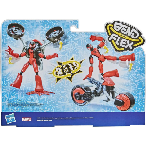 Игровая фигурка Hasbro Человек-Паук на мотоцикле, 15 см (F0236) - Pampik - 5