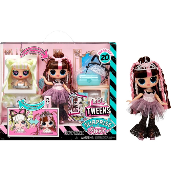 Ігровий набір із лялькою L.O.L. Surprise Tweens Surprise Swap Біллі Блонд (591740) - Pampik - 7