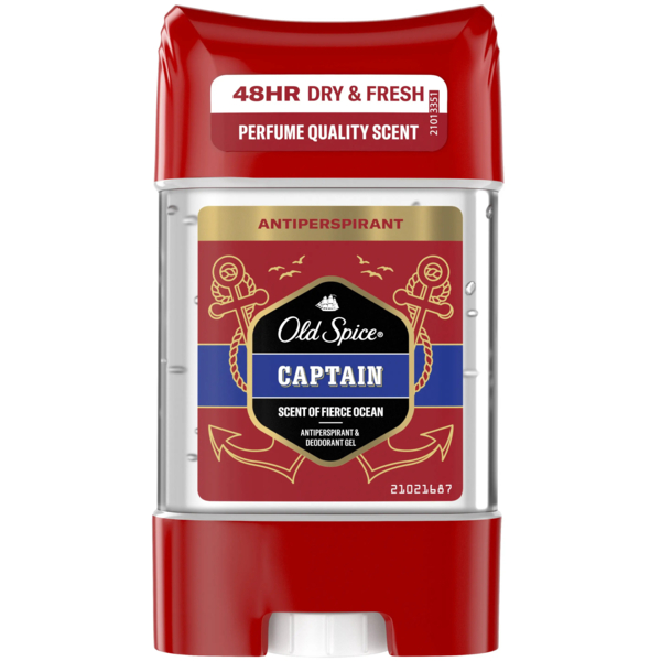 Гелевий дезодорант-антиперспірант Old Spice Captain, 70 мл - Pampik