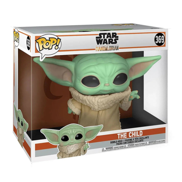 Ігрова фігурка Funko Pop Мандалорець Малюк, 25 см (49757) - Pampik - 6