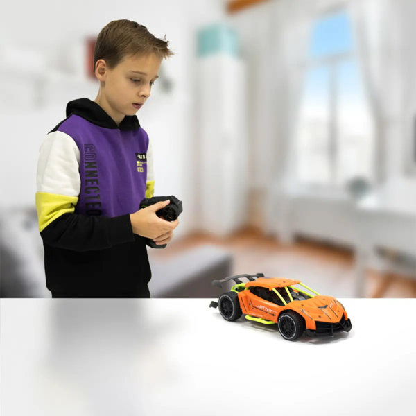 Машинка на радиоуправлении Sulong Toys Speed Racing Drift Bitter, оранжевый (SL-291RHO) - Pampik - 9