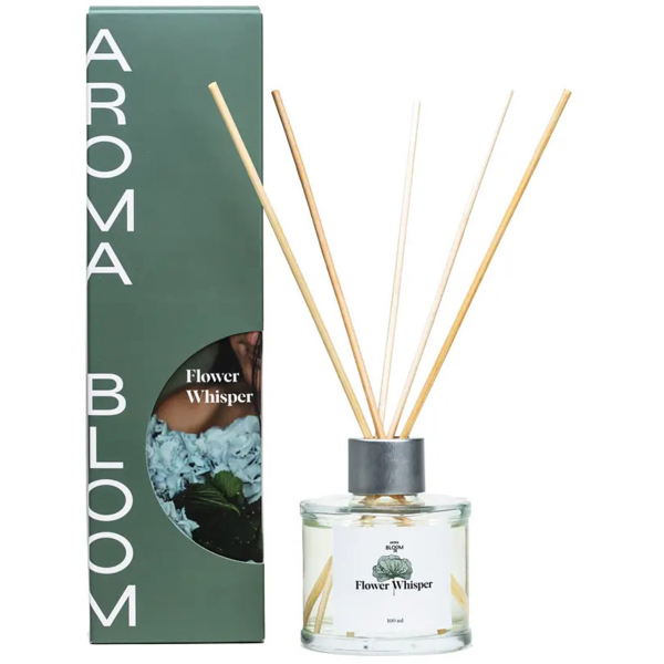 Аромадиффузор для дома Aroma Bloom Цветочный шепот, 100 мл - Pampik