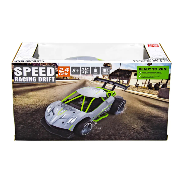 Машинка на радиоуправлении Sulong Toys Speed Racing Drift Aeolus, серый (SL-284RHG) - Pampik - 13