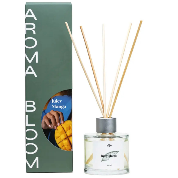 Аромадифузор для дому Aroma Bloom Соковитий манго, 100 мл - Pampik