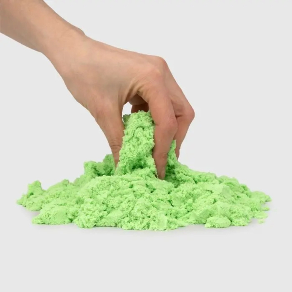 Кінетичний пісок Strateg Magic sand, зелений, 200 г (39401-2) - Pampik - 2