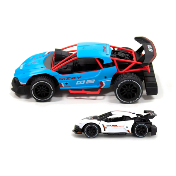 Машинка на радиоуправлении и на сенсорном управлении Sulong Toys Gesture sensing Dizzy, голубой (SL-285RHB) - Pampik - 4