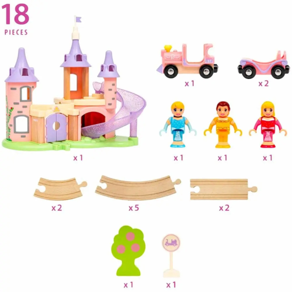 Дитяча залізниця Brio Замок принцес Disney (33312) - Pampik - 5