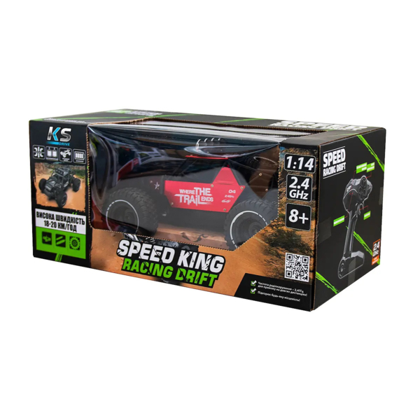 Машинка на радиоуправлении Sulong Toys Off-road Crawler Race, красный (SL-309RHMR) - Pampik - 11