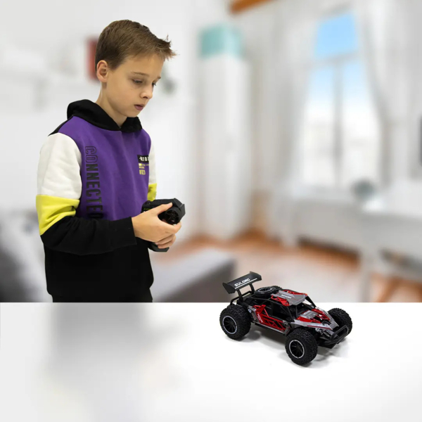 Машинка на радиоуправлении Sulong Toys Metal Crawler Nova, серый с красным (SL-231RHGR) - Pampik - 9