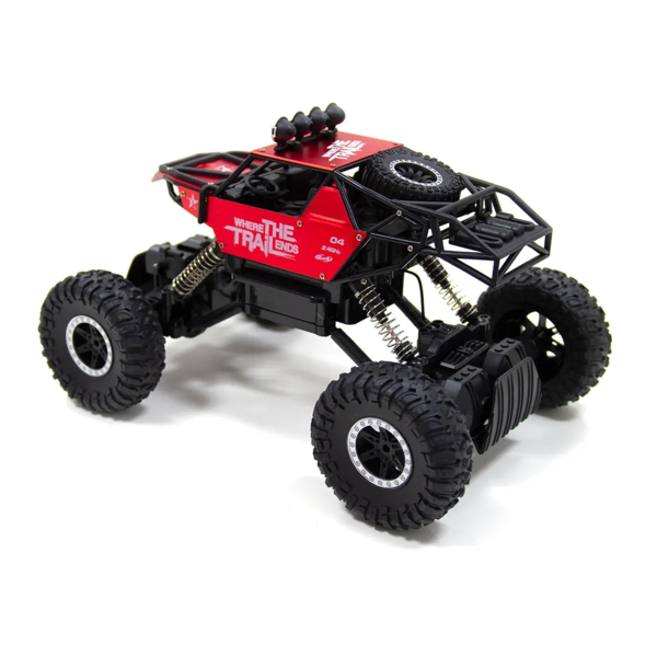 Машинка на радиоуправлении Sulong Toys Off-Road Crawler Where the trail ends, красный (SL-121RHMR) - Pampik - 3