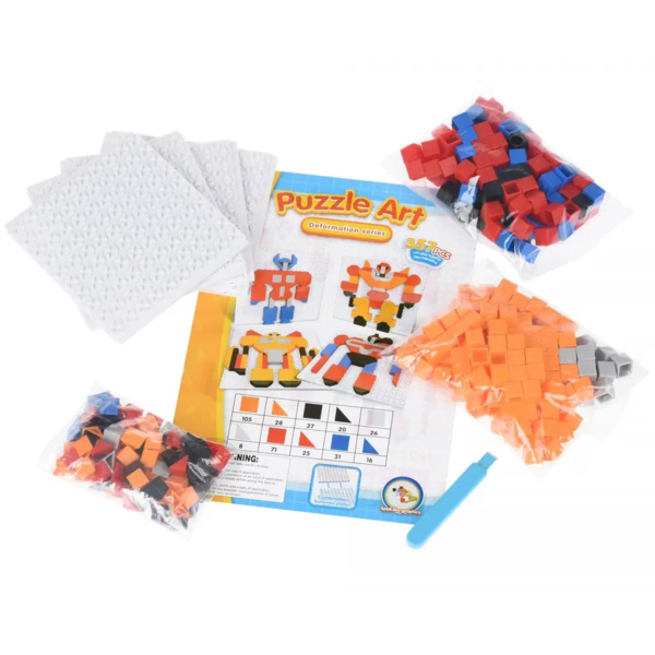 Пазл-мозаїка Same Toy Puzzle Art Deformation series Роботи, 357 елементів (5992-3Ut) - Pampik - 2