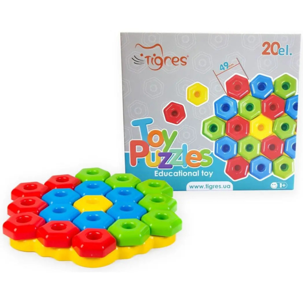 Мозаика Tigres Игро пазли, 20 элементов (39182) - Pampik - 4