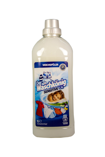 Кондиционер для белья Der Waschkоnig Sensitive, 1 л - Pampik