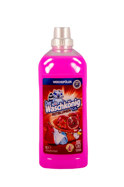 Кондиционер для белья Der Waschkоnig Rotblumen, Полевые цветы, 1 л - Pampik