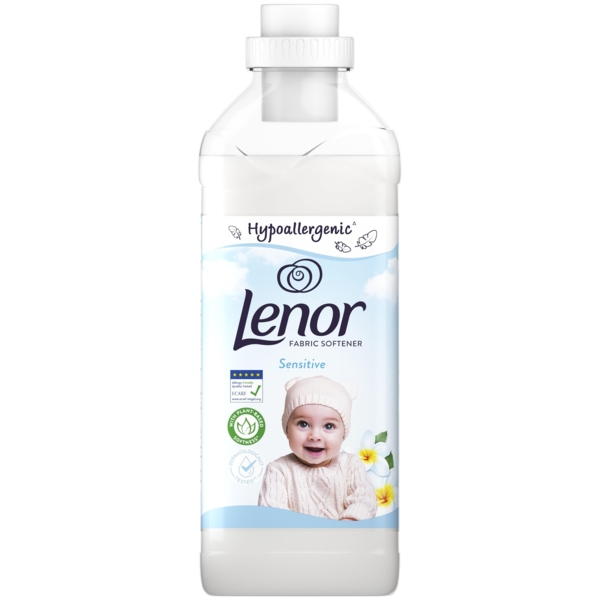 Кондиціонер для білизни Lenor Sensitive для чутливої ​​шкіри, 850 мл - Pampik