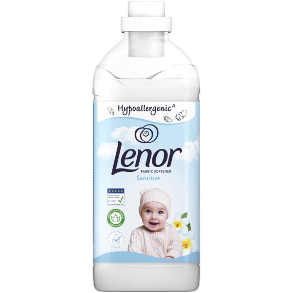 Кондиционер для белья Lenor Sensitive для чувствительной кожи, 1600 мл - Pampik