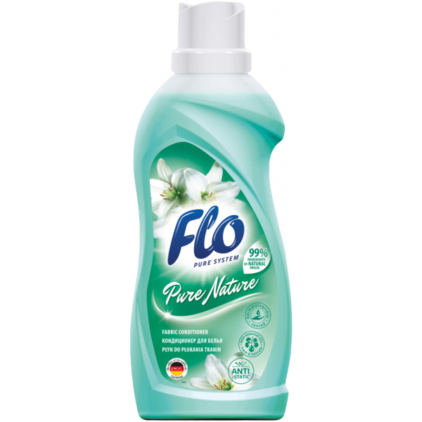 Кондиціонер для білизни Flo Pure Nature, 1 л - Pampik
