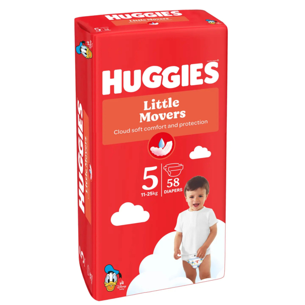 Підгузки на липучках Huggies Ultra Comfort 5 (11-25 кг), 58 шт. - Pampik - 3