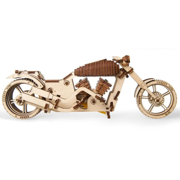 Механічний 3D Пазл Ukrainian Gears Байк VM-02, 189 елементів (70051) - Pampik - 3