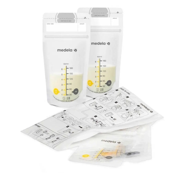 Пакети для зберігання грудного молока Medela, 25 шт. (008.0406) - Pampik - 3