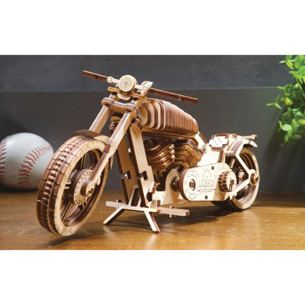 Механічний 3D Пазл Ukrainian Gears Байк VM-02, 189 елементів (70051) - Pampik - 9