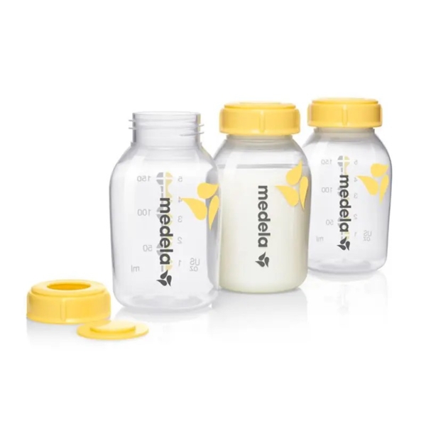 Пляшечки для збору та зберігання грудного молока Medela, 3 шт. - Pampik - 2