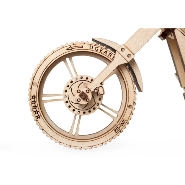 Механічний 3D Пазл Ukrainian Gears Байк VM-02, 189 елементів (70051) - Pampik - 7