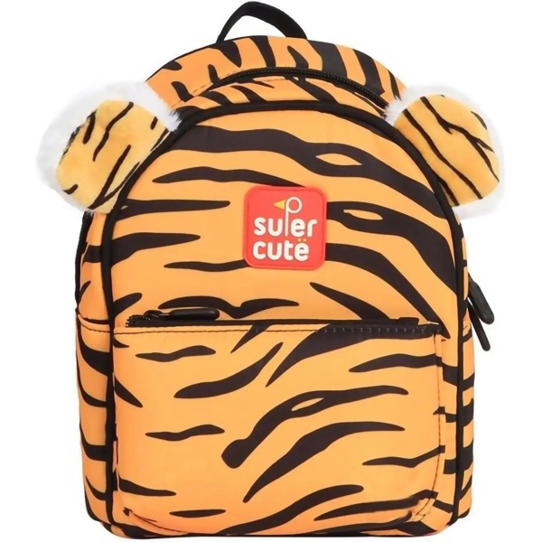 Рюкзак Supercute Тигренок, оранжевый с черным (SF118) - Pampik