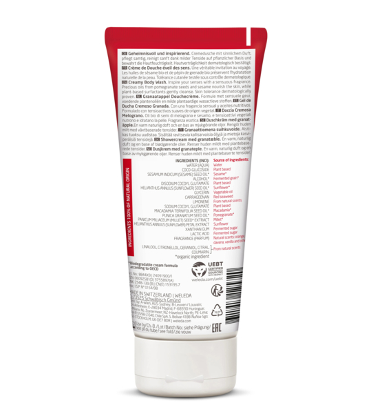 Крем-гель для душу Weleda Гранатовий відновлюючий, 200 мл - Pampik - 2