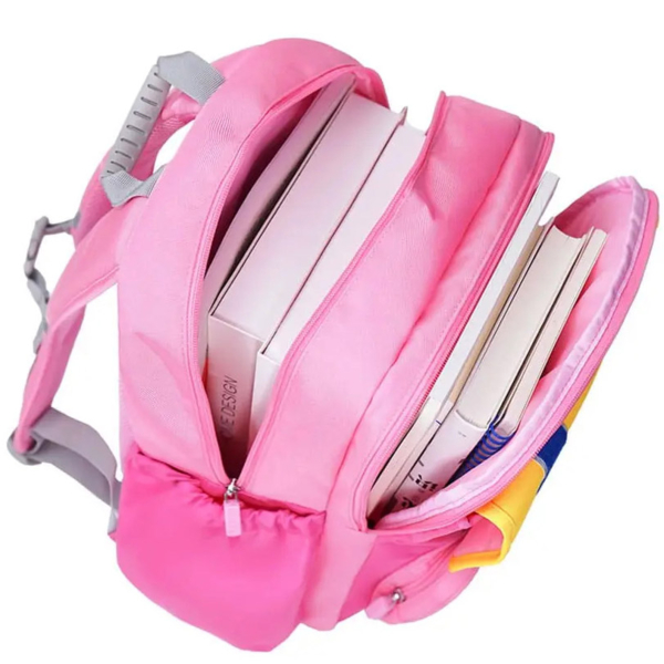 Рюкзак Upixel Dreamer Space School Bag, розовый с желтым (U23-X01-F) - Pampik - 8