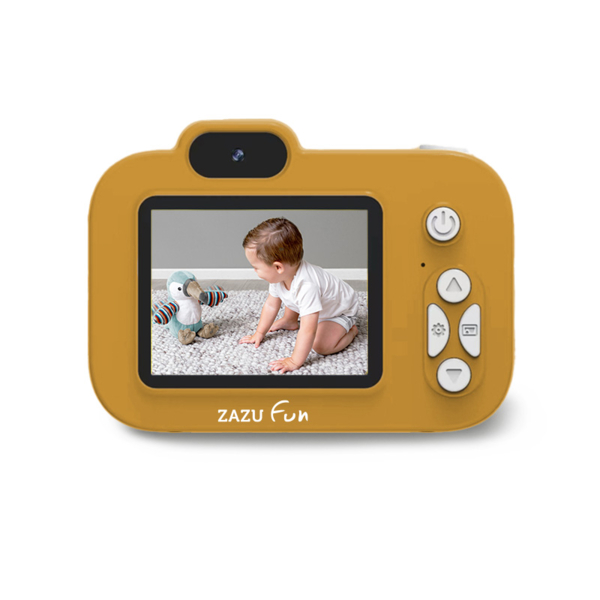 Цифрова дитяча фотокамера ZAZU, жовта (ZA-CAMERA-01) - Pampik - 2