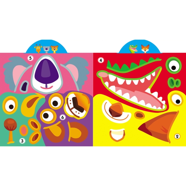 Грайка-розвивайка. Тварини. 41 велика наліпка (F00023643) - Pampik - 4