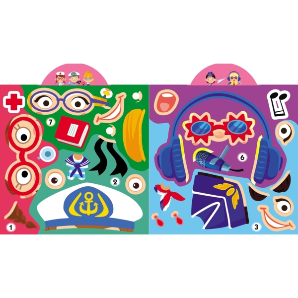 Грайка-розвивайка. Професії. 53 великі наліпки (F00023641) - Pampik - 4