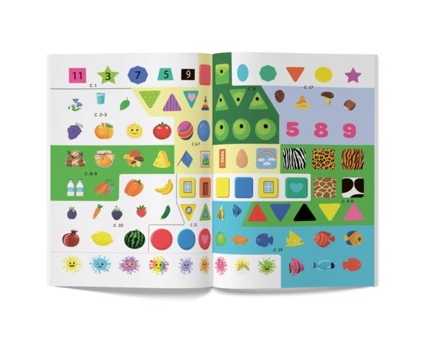 Нейробіка. Прописи-тренажер. Форми та кольори. 100 нейроналіпок (F00028524) - Pampik - 2