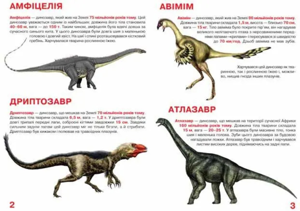 Велика книжка. Динозаври (F00020749) - Pampik - 3